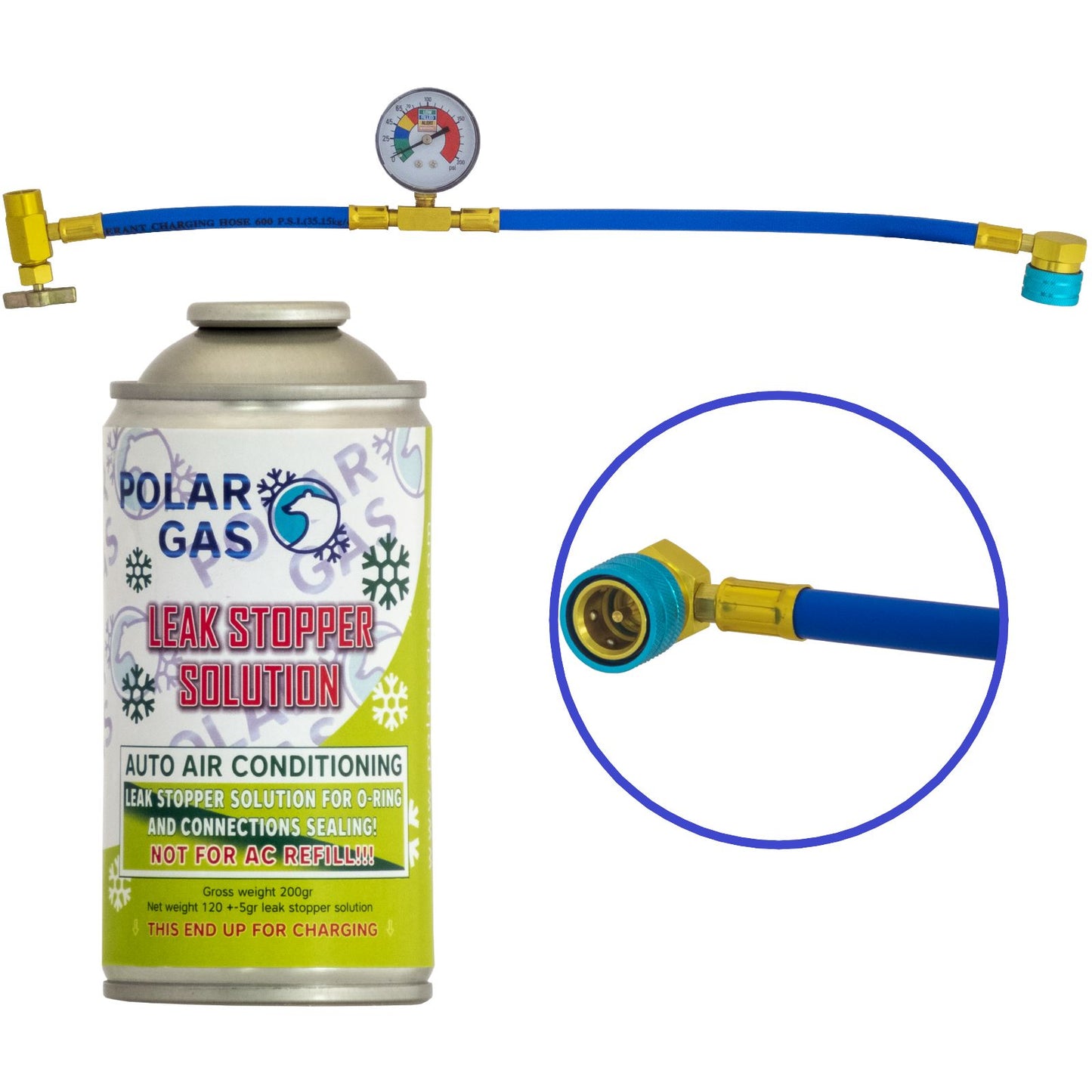 Leak Sealer Solutions with Hose